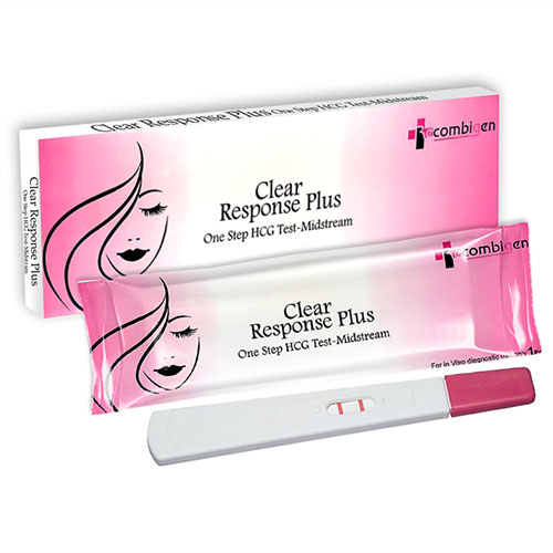 clear respones plus pregnancy test kit