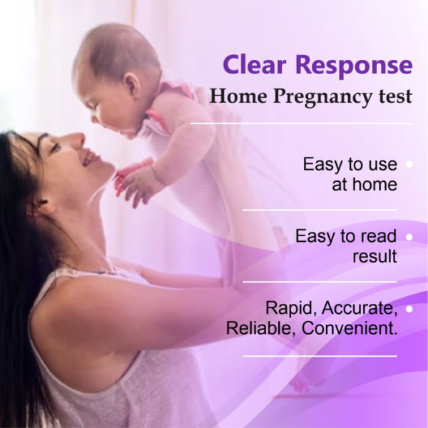 pregnancy test kit Clear response