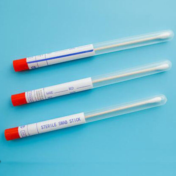Swab Sticks Sterilized Plastic(in plastic tubes)